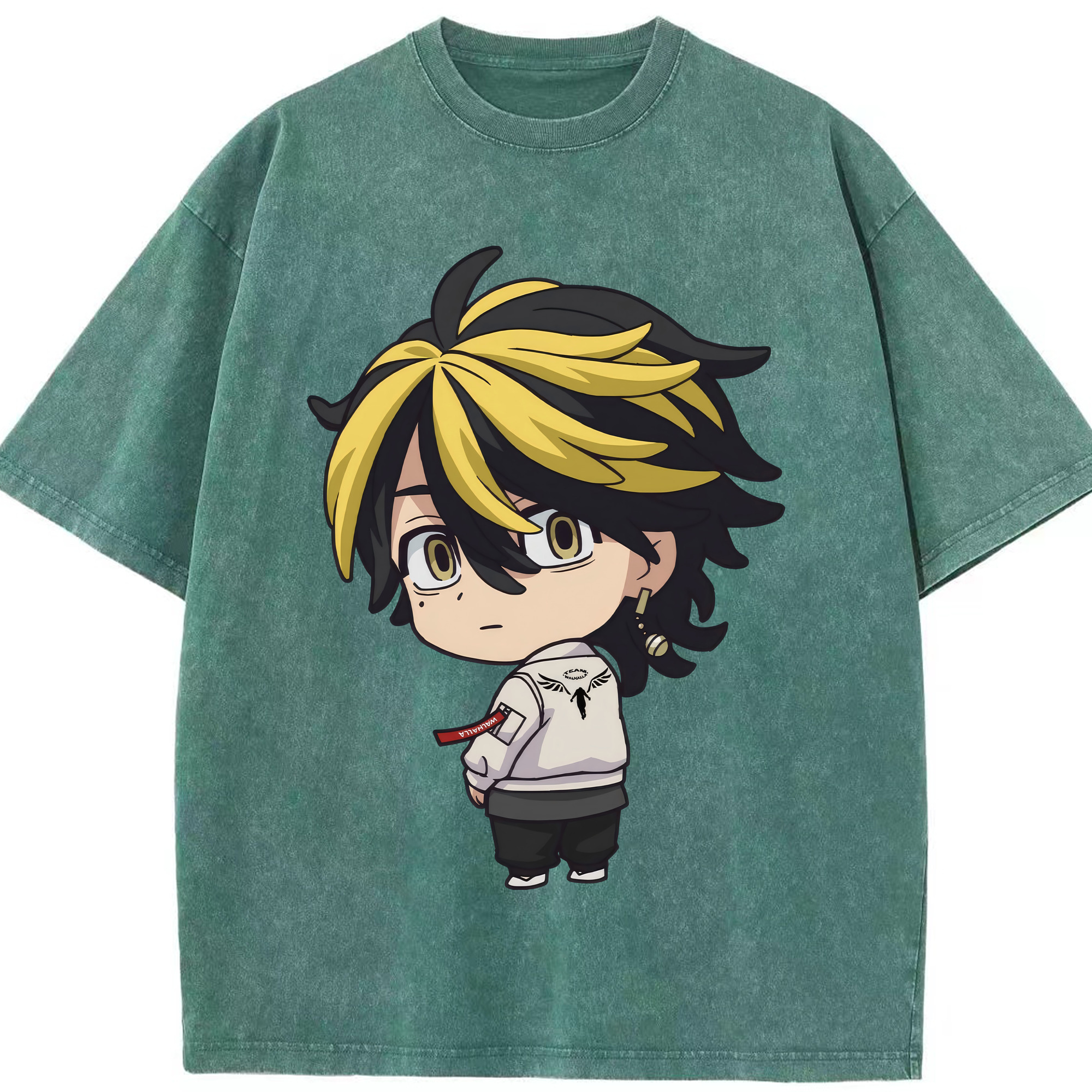（画像用） 東京リベンジャーズ Tokyo Revengers 綿100% ヴィンテージ風 半袖Tシャツ（フロントプリント）